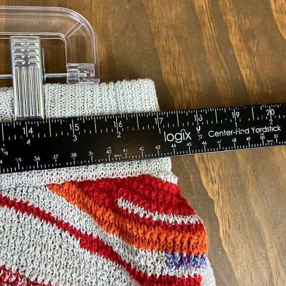 Zara Mens Shorts Gray Multicolor Stripe Pull On Knitted 36 Waist - Picture 6 of 11